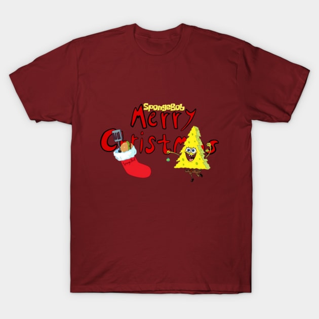 christmas party in bikini bottom T-Shirt by hot_issue